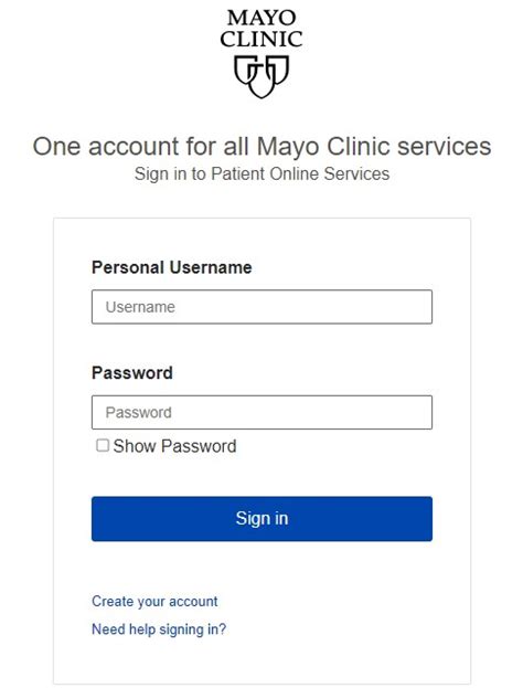 Www mayoclinic org login - We'll go through four short sections. Patient Information. Primary Concern. Insurance Details. Wrap Up.